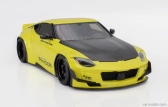 Truescale Nissan Fairlady Z (rz34) Pandem Coupe 2022 1:18 žltá čierna