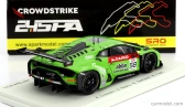 Spark-model Lamborghini Huracan Gt3 Evo 2 Team Grasser Racing 24h Spa 2023 F.crestani - S.neary - G.tweraser - R.capo 1:43 Green Black