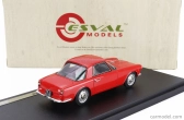 Esval model Fiat 1500 S Coupe By Fissore 1960 1:43 Red