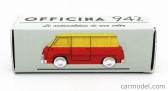 Officina-942 Fiat 600m Van Furgoncino Coriasco 1956 1:76 Červeno-žltá