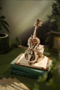 RoboTime 3D dřevěné mechanické puzzle Kouzelné violoncello - poškozený obal