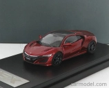 LCD model Honda Nsx 2017 1:64 Červená