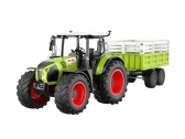 RC traktor Claas Arion 660 s prívesom pre zvieratá 1:24
