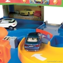 Bburago Accessories Diorama – Čerpacia stanica s Fiat 500l 1:43