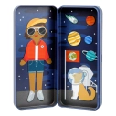 Petit Collage Magnetické puzzle Kozmonaut