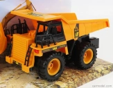 Re-el toys Case Titan Dumper Cassone Ribaltabile Cava Mineraria - Mining Truck 2013 1:24 Žlutá Černá