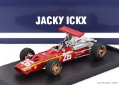 Brumm Ferrari F1 312 N 26 Winner France Gp 1968 Jacky Ickx - s figúrkou vodiča 1:43 červená biela