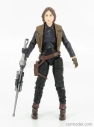 Tomica Star wars Seržantka Jyn Erso Figúrka cm. 9.0 1:18 Šedohnedá