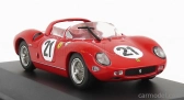 Ixo-models Ferrari 250p Spider 3.0l V12 Team Ferrari Spa Sefac N 21 Winner 24h Le Mans 1963 L.scarfiotti - L.bandini 1:43 Červená