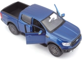 Maisto Ford Ranger 2019 1:27 modrá metalíza
