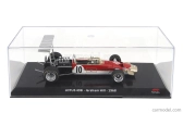 Edicola Lotus F1  Type 49b N 10 World Champion Season 1968 Graham Hill - Con Vetrina - With Showcase 1:24 Červená Bílá Zlatá