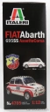 Italeri Fiat 500 Abarth 695ss Assetto Corsa 1968 - Street alebo N 56 Racing verzia 1:12 /