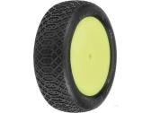 Kolesá Pro-Line 2,2", pneumatiky Electron MC 2WD Buggy, disk Velocity H12 žltý - predné (2)