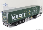 Eligor Renault T-line High Truck Cassonato Mazet Transports 2023 1:43 Bielozelený