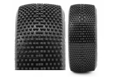 CLAYMORE V2 BUGGY C2 (SOFT) lepivé pneumatiky, čierne ráfiky, 2 ks.