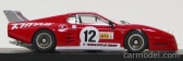 Najlepší model Ferrari 512bb Lm N 12 Fuji 1982 Henn - Henn 1:43 Red