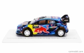 Spark-model Ford Anglicko Puma Rally1 Team Ford World Rally M-sport N 8 6. rally Safari 2023 Ott Tanak - Martin Jarveoja 1:43 Modrá Žltá Červená