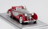 Kess-model Bentley Mkvi Drophead Ch.b122da Coupe Cabriolet Open 1949 1:43 Silver Red