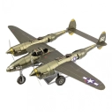 Lockheed P-38 Lightning - oceľová stavebnica
