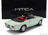 Mitica Alfa romeo Giulia 1600 Gtc Cabriolet Otvorený 1964 - Interiér Červená 1:18 Azzurro Spazio - Svetlomodrá