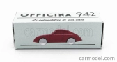 Officina-942 Fiat 500 Coupe Speciale Pininfarina 1957 1:76 Red