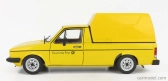 Solido Volkswagen Caddy Pick-up Mki Closed Van Poste 1982 1:18 Žltá