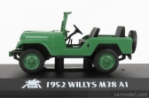 Greenlight Jeep Willys M38 A1 1952 - Charlieho anjeli 1:43 Vojenská zelená