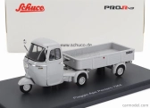 Schuco Piaggio Ape Pentaro Motrice + Pentaro' Rimorchio 1964 1:43 Grey