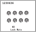 Lock Nut M2.5 (8)
