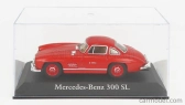 Edicola Mercedes Benz 300sl Coupe 1954 - Con Vetrina - S vitrínou 1:43 červená