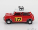 Drobné hračky Morris Mini Cooper S N 177 Winner Rally Montecarlo 1967 Rauno Aaltonen - Henry Liddon 1:50 Červená biela