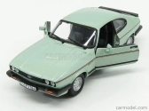 Bburago Ford england Capri Injection 1982 1:24 svetlozelená met
