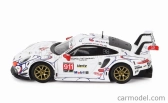 Spark-model Porsche Set 2x 911 991 Rsr Team Porsche Gt N 911 Winner Gtlm Class Petit Le Mans 2018 P.pilet - N.tandy - F.makowiecki + N 912 2nd Gtlm-class Petit Le Mans 2018 E.bamber - L.vanthoor - M.jaminet 1:64 Bílá