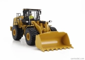 Dm-models Caterpillar Cat966 Ruspa Gommata - Scraper Tractor Wheel Loader 1:50 Žlutá Černá