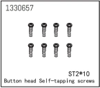 1330657 - Button Head self-tapping Screws ST2*10 (8)