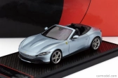 Bbr-models Ferrari Roma Spider Open 2020 1:43 Grigio Alloy - Modrá Šedá Met