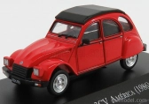 Edicola IES 3cv America 1986 (base Citroen 2cv) 1:43 Red