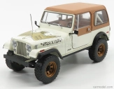 Greenlight Jeep Cj-7 Dixie Closed 1979 - Look-a-like Dixie - The Dukes Of Hazzard 1:18 Bílá