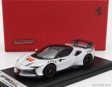 Looksmart Ferrari Sf90 Xx Stradale 2024 1:43 Bianco Artico - Biela oranžová čierna