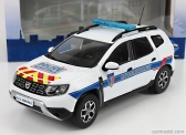 Solido Dacia Duster Mkii Police Municipale 2019 1:18 Bílá Světle Modrá