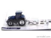 Universal hobbies New holland Portachiavi - Prívesok na kľúče T7.300 Tractor 2020 - cm. 4.0 1:87 Modrá čierna strieborná