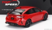 Truescale Honda Civic Type-r Lhd 2023 1:18 Red