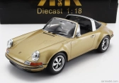 Porsche 911 by Singer Targa 2014 v mierke 1:18 Gold Met