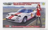 Hasegawa Lamborghini Miura P400 Sv With Egg Girl Mikumo Iranagi 1972 1:24 /