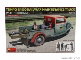 Miniart Tempo E400 Železničný nákladný automobil 3-kolesový 1962 1:35 /