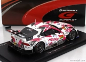 Spark-model Toyota Gr Supra Team Tsuchiya N 25 Gt300 Class Super Gt 2023 T.suganami - S.nonaka 1:43 White Fucsia