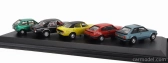 Oxford-models Ford england Set 5x Fiesta 1.2l - Escort Xr3i - Capri Mkiii - Cortina Mkiii - Granada Mki 1:76 Různé