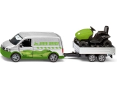 SIKU Super – Volkswagen T6 so záhradným traktorom 1:50