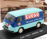Edicola Fiat 1100t Van Zuegg 1961 1:43 Light Blue Blue
