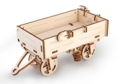 Ugears 3D drevené mechanické puzzle Vlečná loď